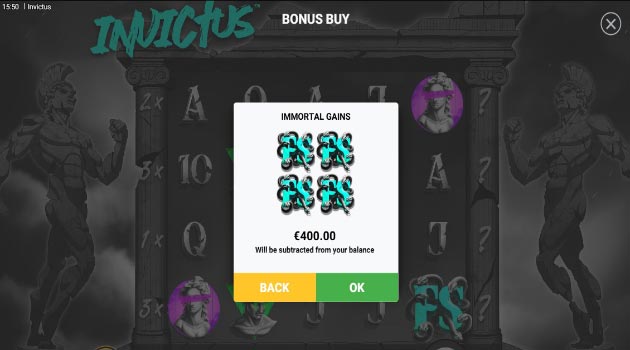 Bonus invictus