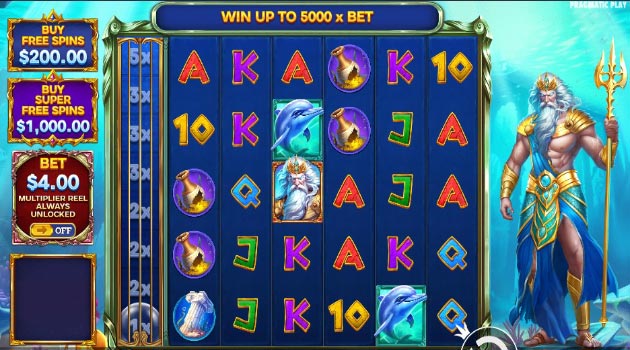 Waves of Poseidon slot